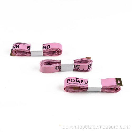 Günstigstes rosa benutzerdefiniertes PVC-Schneidbandmaß